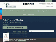Tablet Screenshot of elderlawgeorgia.com